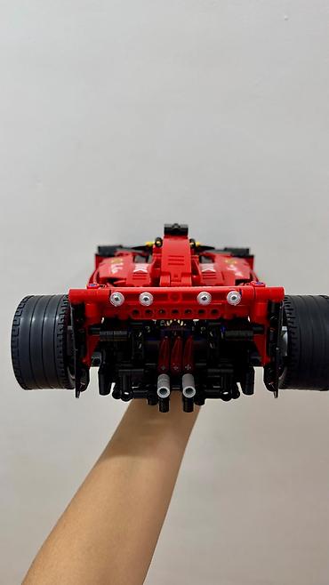 болид: ЛЕГО Конструктор-техник гоночный болид Formula (красный) на пульте — 4