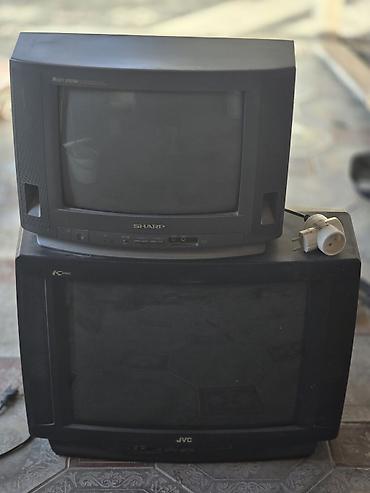 tv box kanallar: İki ədəd köhnə tip kineskop televizor dəsti. - Model və markalar — 1