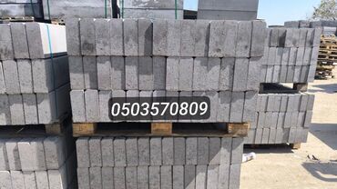 Тротуарные бордюры: Тротуарный бордюр, Бетонный, Овальный, 100 — 8