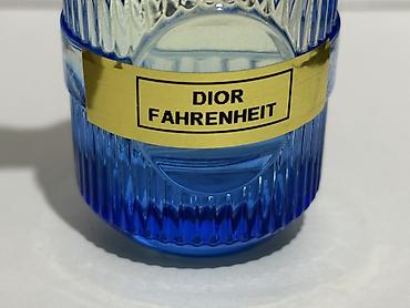 Ətriyyat: Məhsul: Dior Fahrenheit kişi ətiri (sprey) Təsvir: - Şüşə: Mavi — 2