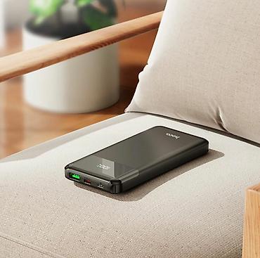 micro usb: J102 Cool figure, портативный аккумулятор, 10000mAh, один Type-C и — 7