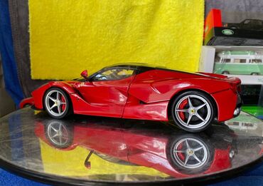 Avtomobil modelləri: Коллекционная модель Ferrari LaFerrari rosso red 2013 Hot Wheels — 23
