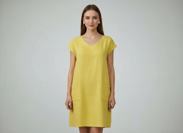 szerokie ubrania: Women`s dress, size L