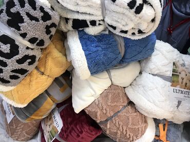 Одеяла и пледы: Плед, Новый, Все сезоны, Двусторонний, Плюшевый — 2