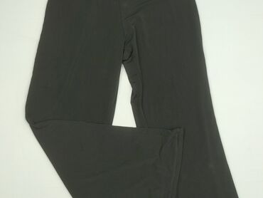 spodnie dresowe wide leg: Spodnie materiałowe damskie, rozmiar S
