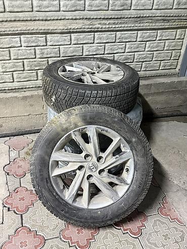 Шиналар жана дисктер: Дөңгөлөктөр монтажда 215 / 60 / R 16, Кыш, Жаңы, Комплект, Куйма — 1