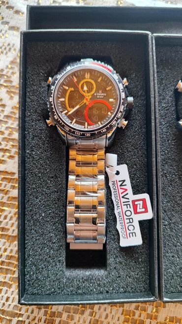 Qol saatları: Yeni, Qol saatı, NaviForce, rəng - Boz -da lalafo.az — 5 Qol saatları: Yeni, Qol saatı, NaviForce, rəng - Boz — 5