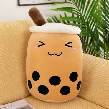 домик для куклы барби: Мягкая игрушка bubble tea 🧋 16см