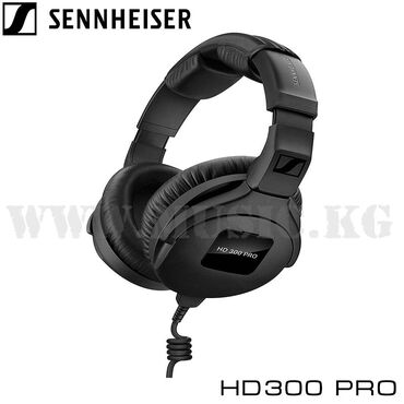 амбушюры: Полноразмерные, Sennheiser, Новый, Проводные, Студийные