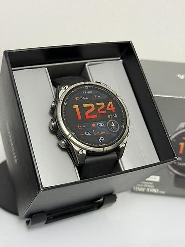 garmin fenix 8: 🔥 Garmin Fenix 8 Pro 47 мм — премиум, как новый! ✅ Титановый корпус ✅ — 2