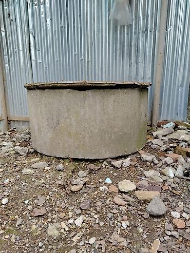 qapi ve pencere: Beton halqa (quyu/kanalizasiya halqası) -Ölçüsü:36×85sm - Material — 2