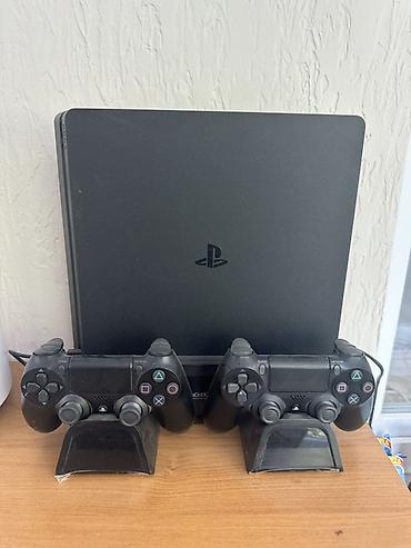 плестейшин 2: PlayStation 4 Slim с аксессуарами и играми не прошитый. - Модель — 1