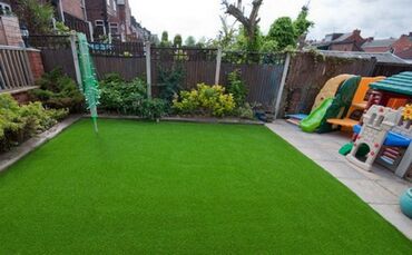 Искусственный газон: ИСКУССТВЕННЫЙ ГАЗОН-представляет из себя синтетическое рулонное — 3