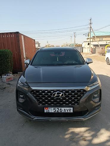 gray f17: Hyundai Santa Fe: 2019 г., 2.2 л, Автомат, Дизель, Кроссовер — 1
