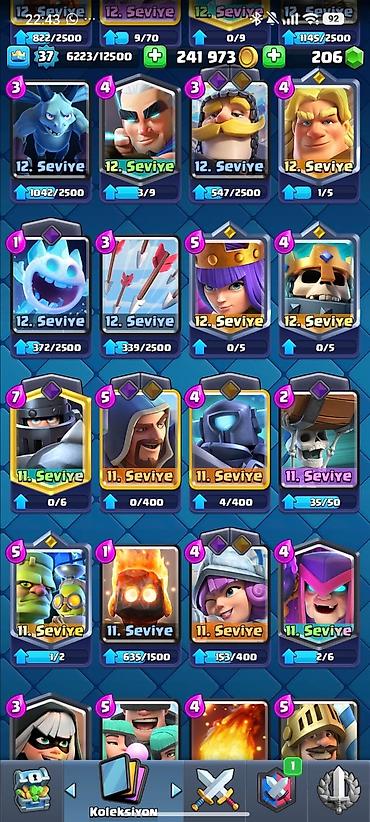 Digər: Endirim var ✅✅✅✅✅✅ ✅ ✅ Clash Royale hesabı - Kral səviyyəsi: 37 - — 6