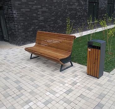 Tullantı qabları: Metal EN MMC olaraq istədiyiniz forma və ölçüde demir işlerinin — 3