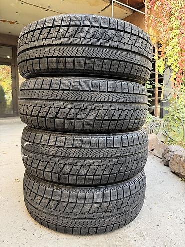 mersedes 213: Шины 215 / 60 / R 16, Зима, Б/у, Комплект, Легковые, Япония, Bridgestone — 1