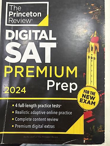 Testlər: Məhsul: The Princeton Review – Digital SAT Premium Prep 2024 (kitab + — 1