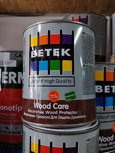 Декоративная пропитка для защиты древесины BETEK Wood Care