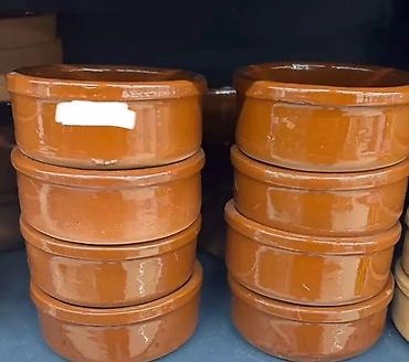 lobya: Məhsul: Gil qazan/kupça – soba və ocaq üçün mini ölçülü keramika — 10