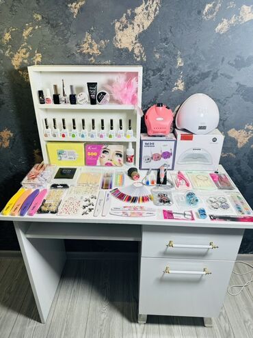 услуги инкубатора в бишкеке: Peşəkar dırnaq qaynağı və manikür üçün tam set Komplektə daxildir: -