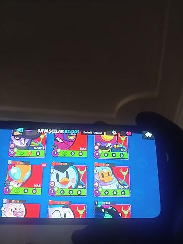 p 30: Brawl Stars oyunu üçün yüksək səviyyəli hesab - Kupa yolu: 58 477 - — 2