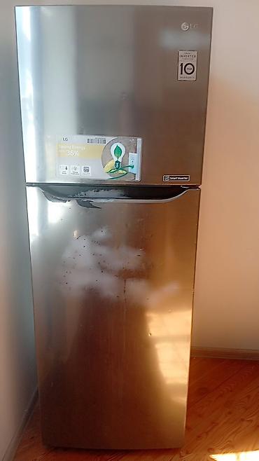 panasonic mikrodalgali soba: LG iki qapılı soyuducu – Smart Inverter - Brend/model: LG, üstdə — 2