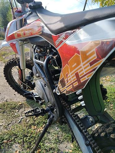 Мотоциклы: Питбайк 125 куб. см, Бензин, Взрослый, Б/у — 10