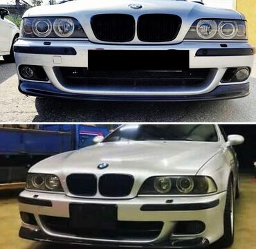 Bamperlər, buferlər: Bmw e39 csl ön lip.
Qara parlaq plastik.
ustanovka mümkündür