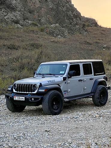 чероки джип: Jeep Wrangler: 2023 г., 2 л, Автомат, Гибрид, Внедорожник — 2
