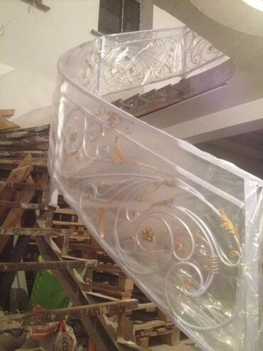 Обшивка лестниц: Ворота, Решетки для окон, Перила, Лестницы и многое другое — 9