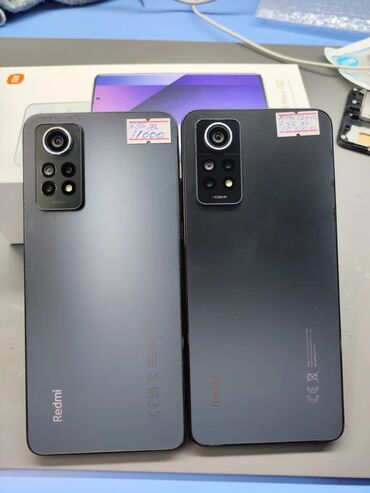 телефоны в ош: Redmi, Redmi Note 12 Pro+ 5G, Колдонулган, 256 ГБ, түсү - Боз, 1 SIM, 2 SIM