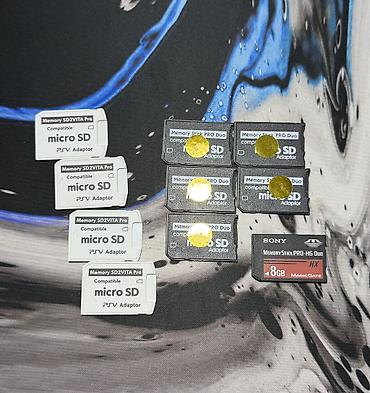 1. Переходник на PSP Memory Card — 450 сом Переходник для