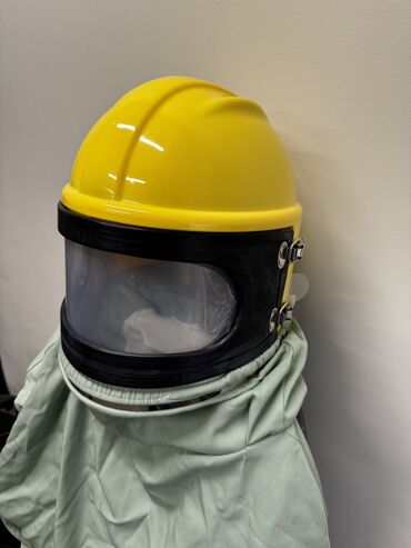 Спецодежда: Продам средства защиты для оператора пескоструя. Шлемы, комбинезоны — 18