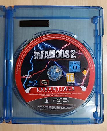 InFAMOUS 2 – PS3 “Essentials” versiyası (Blu-ray disk) - Platforma