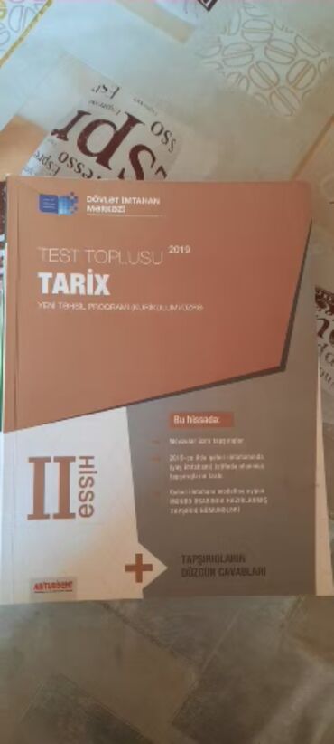 tarix test toplusu 2019 pdf yukle: Tarix test toplusu 2ci hisse 2019 ici temizdir