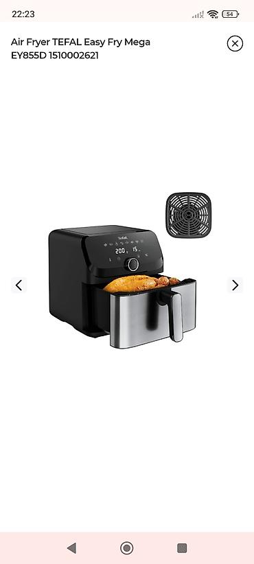 Fritoz Tefal, 5-dən çox l, Yeni, Ödənişli çatdırılma, Rayonlara çatdırılma, Ünvandan götürmə