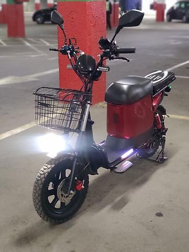 city life: Электроскутер бу (городской e-bike) с педалями и широким набором — 1