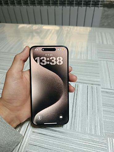 Мобильные телефоны и аксессуары: IPhone 15 Pro Max, Новый, 256 ГБ, Blue Titanium, Чехол, 77 % — 6