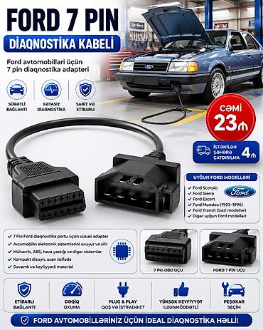 Diaqnostik avtomobil skanerləri: Avto diaqnostika kabelləri. 🚍🚍🚍 Diaqnostika kabelləri Lənkəran — 15