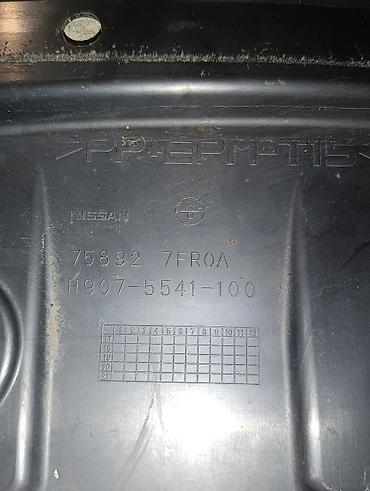 muhərrik yastığı: Nissan mühərrik alt qoruyucusu (plastik skid plate) - Orijinal detal — 3
