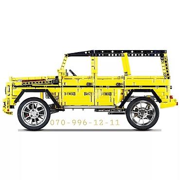 maşın oyuncaqları: Gelandewagen Lego Konstruktor "Pultlu, matorlu Oyuncaq Maşın " 🚙 — 5