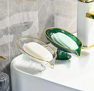 bal qiymetleri: • SİFARİŞLƏ GƏTİRİLİR 🛍️ • Qızılı kənarlı drenajlı sabunaltı - — 1