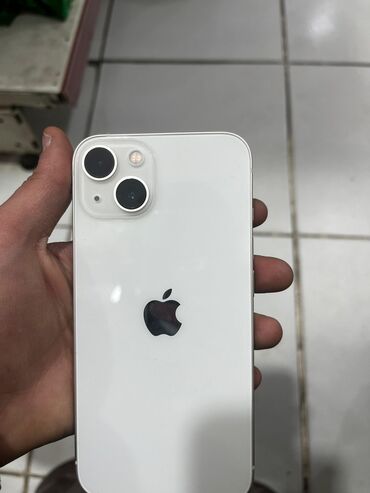 Apple iPhone: IPhone 13, 128 GB, Ağ, Face ID