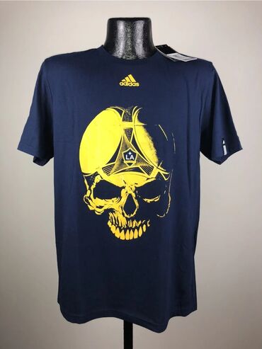 футболка adidas: Футболка L (EU 40), цвет - Синий