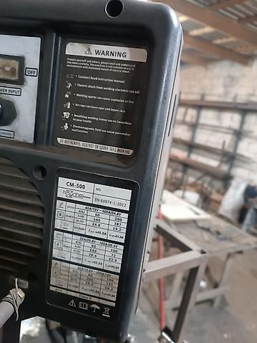 lazer svarka: KENDE CM-500 qaynaq aparatı - Növ: IGBT invertor qaynaq aparatı — 4
