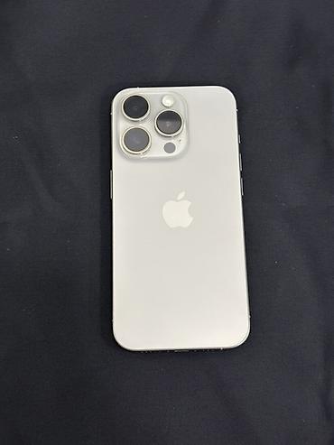 iphone c: IPhone 15 Pro, 128 GB, Gümüşü, Face ID — 5