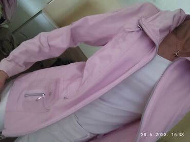 tommy jakna: Jakna s/m,h&m prljavo roze