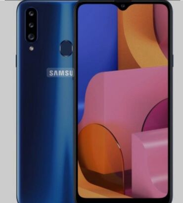 samsung a10 ikinci el: Samsung A20s, 64 GB, rəng - Göy, Barmaq izi, Face ID, Sensor