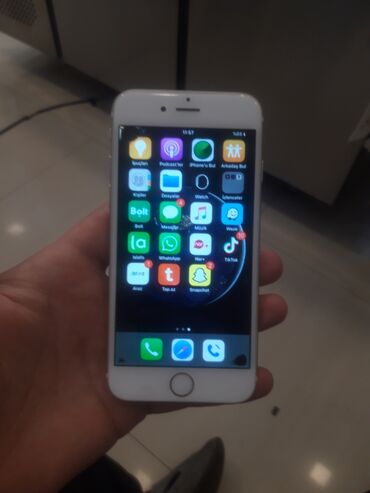 Apple iPhone: IPhone 6, 32 GB, Rose Gold, Barmaq izi